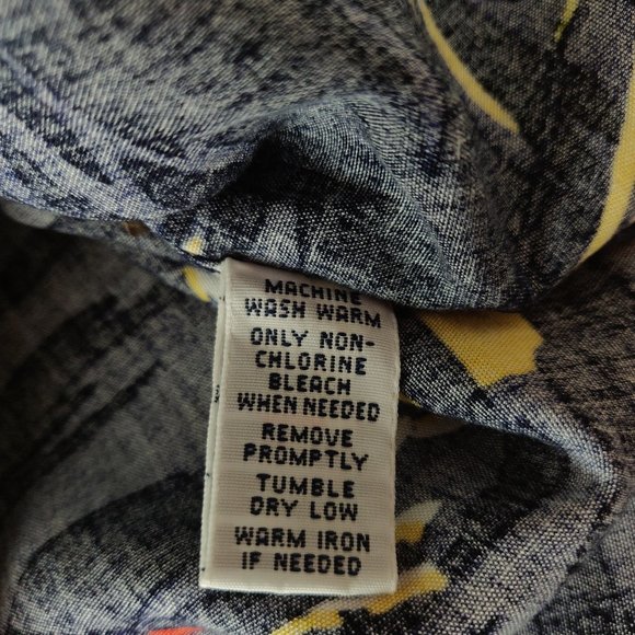 Vintage Polo Ralph Lauren Hawaiian Shirt Sailboats - Picture 6 of 7